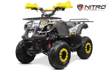 Preview: Kinder-Quad Toronto 125ccm Nitro Toronto Automatik mit Returgang Fernbedienung Start-Abstellen